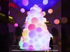 إضاءة فينيل قابلة للنفخ برسوم كرتونية مع مزود طاقة بطارية بجهد تيار متردد / تيار متردد DMX512