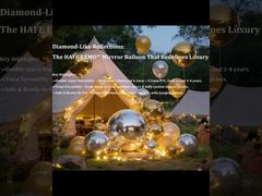 البالون المرآة القابلة للانفجار من الـ PVC