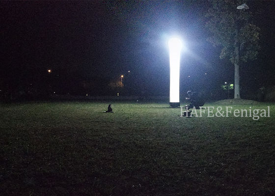 Inflatable Light Tower with 1100W Maximum Power Rapid Deployment and AC/DC Dual-Power for Construction and Events