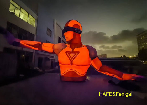 6m Or 20 feet High Custom Inflatable Robot For Dj Concerts Or Sci-Fi Themed Events