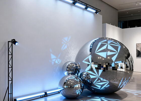 Inflatable PVC Mirror Balls Are Suitable For Wedding Backdrops Or Disco Parties