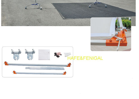 Aluminum Light Control & Flag Panel Systems With White Soft Fabric For Studio Diffusion