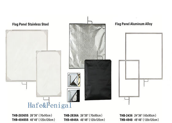 THB & TM Series: Professional Flag Panels, Light Panels & Wooden Background Stands