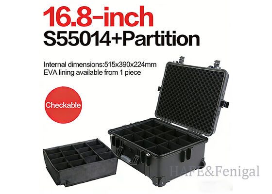 Professional-Grade Safe Waterproof Shockproof Multi-Functional Instrument Sponge Toolbox