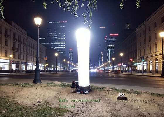 Versatile Inflatable Light Tower Suitable for Temporary Lighting Needs in Disaster Relief Outdoor Events and Road Maintenance