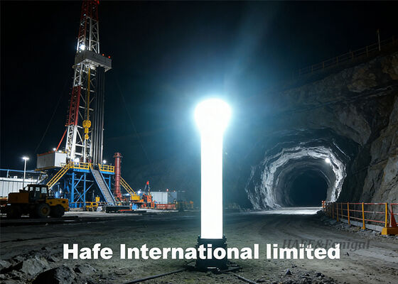 Portable Inflatable Lighting Tower With LED/HMI 1000W For Nighttime Construction And Rescue