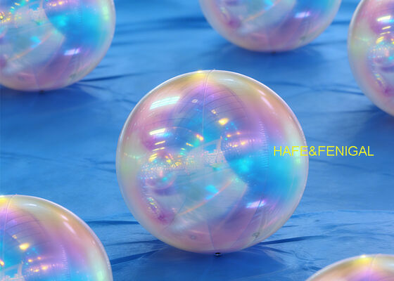 Ultra-Reflective Holographic Mirror Balloon with 95% Reflectivity UV-Resistant Dual-Layer PVC for Events