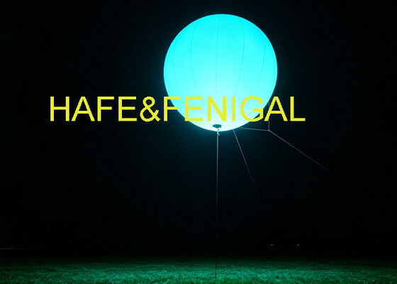 Moon EN 5.0m LED 1200W Inflatable Spherical Balloon Light with Customizable Logo