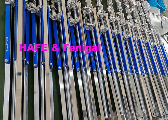 TP420A حامل ثلاثي من الألومنيوم خفيف الوزن بمصباح مرن من الفولاذ المقاوم للصدأ