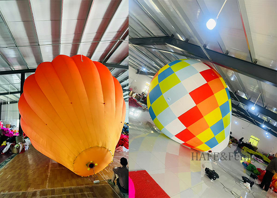 بالون هواء ساخن 3m 10ft مخصص بالون إعلاني قابل للنفخ لأغراض الإعلانات التسويق والجو
