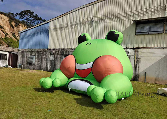 Customized Outdoor Giant Inflatable Frog Atmosphere Decoration And LED Lights