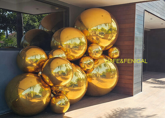Inflatable Mirror Ball: Reflective Shiny Spheres & Colorful Balloons For Event Decor