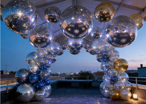 الكرة المرآة المضغوطة من البيك سي 1.5m-3m للأحداث والمعارض