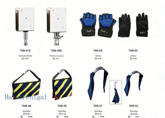 TMB Series Professional Stage & Studio Support Equipment: Foamcore Clamps, Heat-Resistant Gloves & Weighted Sandbags