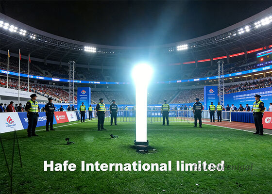 Portable Inflatable Lighting Tower With LED/HMI 1000W For Nighttime Construction And Rescue