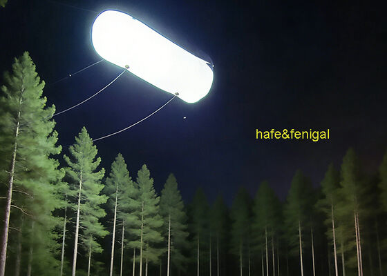 مصباح بالون سينمائي LED احترافي ثنائي اللون بقوة 1.8 كيلو واط مع تحكم DMX أو CRMX