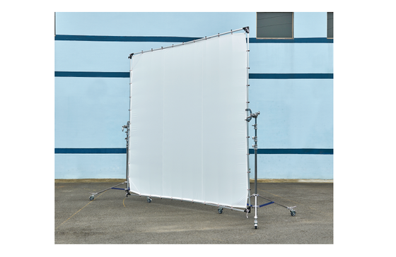 THF Series Curved Overhead Frame System with Soft Fabric for Softer Light Control and Multiple Sizes